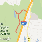 Campgaw Mountain Loop route map
