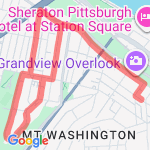 Walking on HOT DAY ROUTE route map