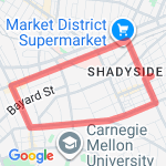 fifth to n craig route map