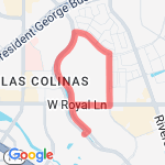 La Villita Loop route map