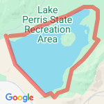 lake perris route map