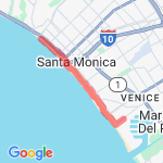 santa monica community house route map