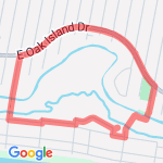 BonniesRouteOakIsland route map
