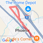 Blue Heron route map