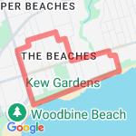 Beach route map