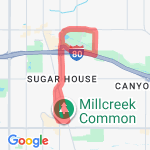 Longer Sugarhouse Park Route route map