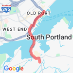 Home to CB Pier route map