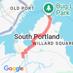 Home to Bug route map