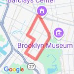 4 miler x2  route map