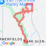 Acadia 4 Miler route map