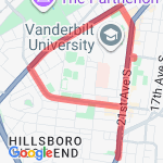 Vandy + route map