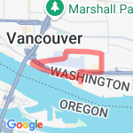 land bridge vancouver wa route map