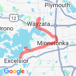 around the lake route map