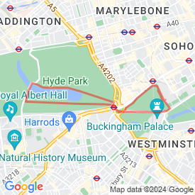 Hyde Park 6 - 6.00 Km route in London