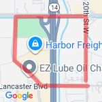 Jet Valley route map