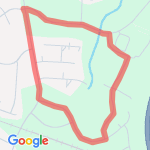 Beginning run route map