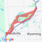Millenium via Indian Mounds route map