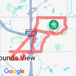 nice 10 k  route map