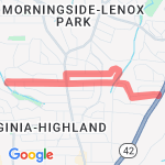 Mclynnsterdam loop route map