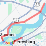 River Road Route route map
