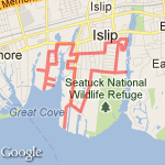 1st bike ride route map