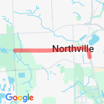 Beck Rd. Long run route map