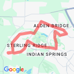 The Woodlands route map