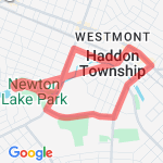 Expanded Newton Lake Loop route map