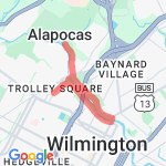 trolley square easy 5k route map