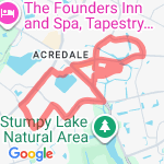 8.63 mile run route map