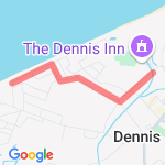 Nobscussett shore drive route map