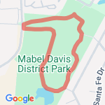 mabel davis  route map