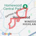 neighborhood 5k route map