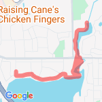 house to dam run route map