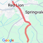 6 mile main street run route map