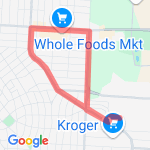 Northwest Loop route map