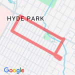 The Standard route map