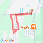 1st to 2nd route map