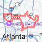 16 for Saturday route map