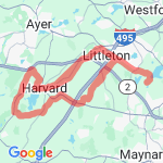 Harvard Loop route map