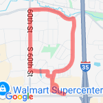 run at the drury route map