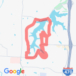 Lakewood 5 mi route map