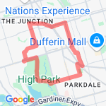 9ish park and industrial route map