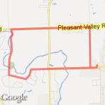 Covered Bridge Rd route map