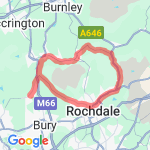 Todmorden route route map