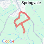 Grim Hollow loop route map