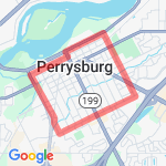 perrysburg boundary route map