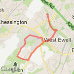 Horton Park Cycle route map