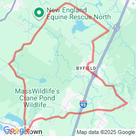 7 star and middle - 24.62 Km route in Newburyport