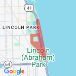The Lincoln Park Zoo 5K route map